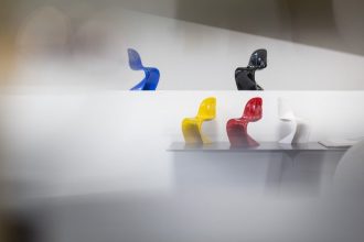 Miniatures Collection: Panton ChairsPanton Chair - Miniatuur (set van 5)