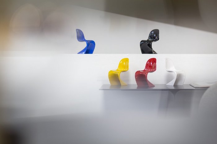 Miniatures Collection: Panton ChairsPanton Chair - Miniatuur (set van 5)
