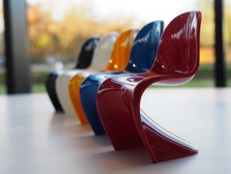 Miniatures Collection: Panton ChairsPanton Chair - Miniatuur (set van 5)