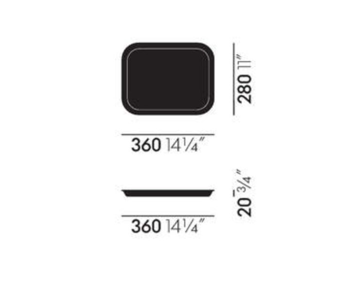 Classic Trays medium, Dot PatternClassic Trays - Dot Pattern