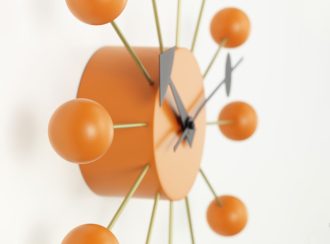 Ball Clock Ball Clock - oranje
