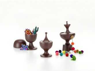 Ceramic Containers No.3 - dark aubergineCeramic Containers No.3 - dark aubergine