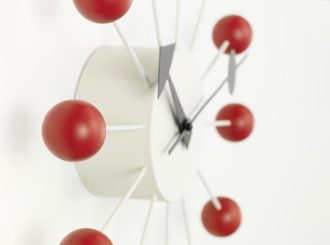Ball ClockBall Clock - rood