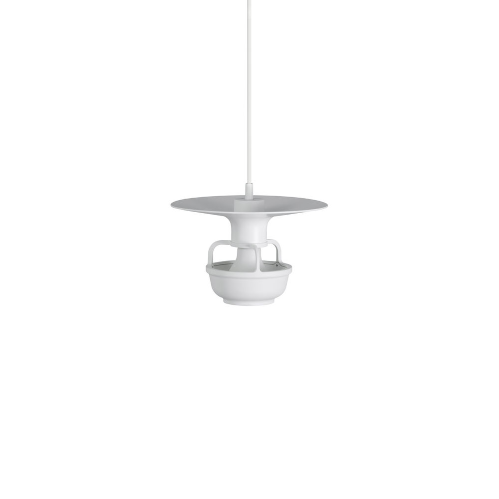 Kori Pendant LightKori Pendant Light schijfvormige kap,wit