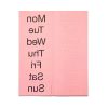 Weekly NotepadWeekly Notepad - Candyfloss