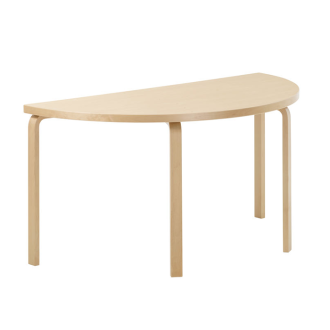 Table 96, half-roundTB96 Tafel 96 berken 74 cm (VS)