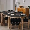 Table 96, half-roundTB96 Tafel 96 berken 74 cm (VS)