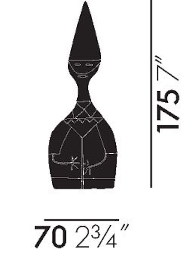 Wooden Doll No. 6 Vitra - Wooden Doll - No. 6