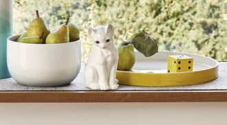 Herringbone TrayHerringbone tray, geel