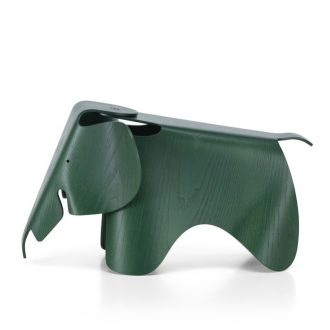 Eames elephant (plywood) - LIMITED EDITIONEames Elephant - Plywood, Donkergroen