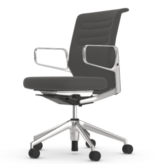 AC 5 Work Lowback met verstelbare lende AC 5 Work Lowback met verstelbare lendesteun, gepolijst, sierra grey/nero