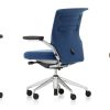 AC 5 Work Lowback met verstelbare lende AC 5 Work Lowback met verstelbare lendesteun, gepolijst, sierra grey/nero