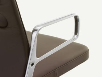 AC 5 Work Lowback met verstelbare lende AC 5 Work Lowback met verstelbare lendesteun, gepolijst, sierra grey/nero