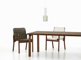 Table 83, rectangular tabletopTB83 Artek Tafel 83 berken 74cm