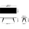 EM TableVitra - EM - Tafel: zwart