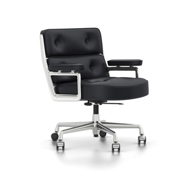 Lobby Chair ES 104Lobby Chair - Nero, Chroom
