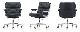 Lobby Chair ES 104Lobby Chair - Nero, Chroom