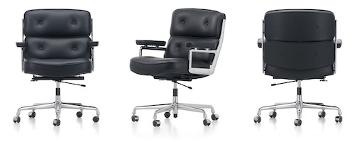 Lobby Chair ES 104Lobby Chair - Nero, Chroom