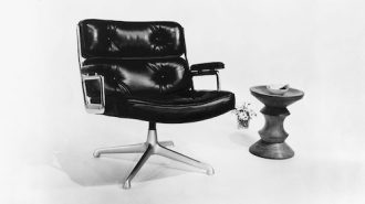 Lobby Chair ES 104Lobby Chair - Nero, Chroom