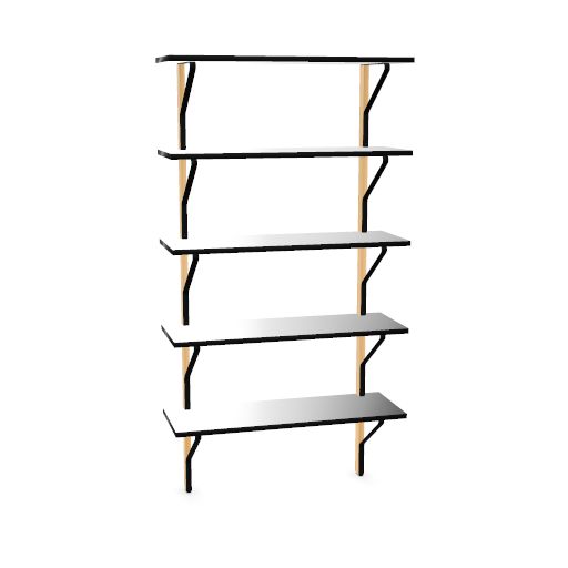 REB009, Kaari Shelf 5xREB009, Kaari Shelf 5x