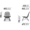 Wire Chair LKRLKR Wire Chair - chrome