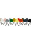 Eames Plastic Armchair RE (DAW)DAW Plastic Armchair RE - cotton white, goudkleurige esdoorn
