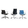 Aluminium Chair EA 117EA117 - hopsak nude/ivory - chrome