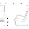 Armchair 401Artek, 401 Armchair 401
