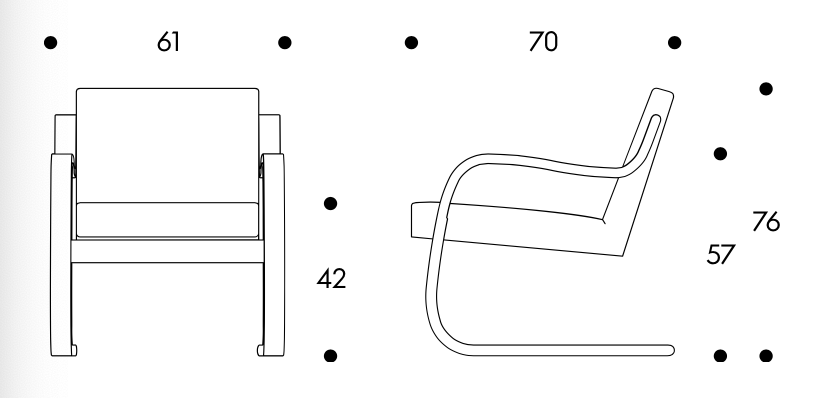 Armchair 402Artek, 402 Armchair 402