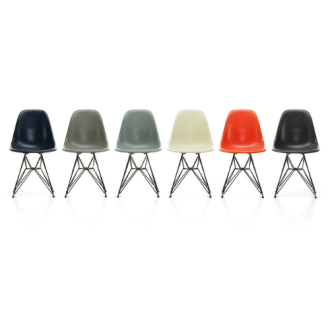Eames Fiberglass Chair (DSR)Vitra - Eames Fiberglass Chair (DSR) - Stoel: Gebroken Wit