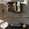 Mirror 124°, largeMirror 124° - Groot - Zwart
