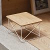 Occasional Table LTRLTR Table massief kastanje & wit onderstel