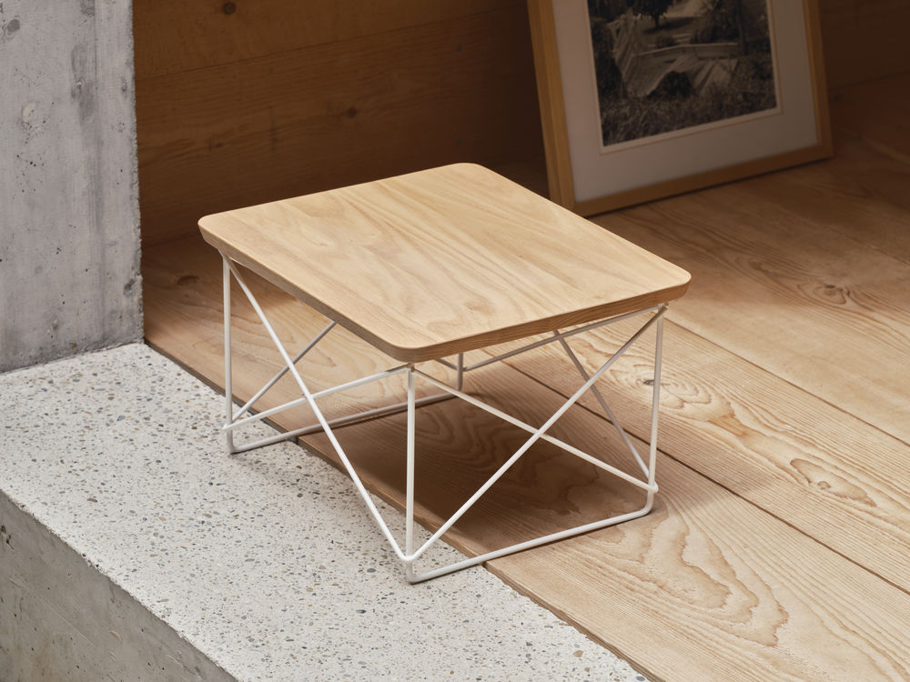 Occasional Table LTRLTR Table massief kastanje & wit onderstel