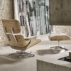 Occasional Table LTRLTR Table massief kastanje & wit onderstel