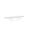 Elliptical Table ETRETR Ellipt.Table on. wit/HPL wit NIEUW