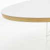 Elliptical Table ETRETR Ellipt.Table on. wit/HPL wit NIEUW