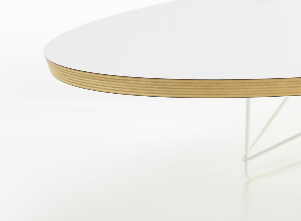 Elliptical Table ETRETR Ellipt.Table on. wit/HPL wit NIEUW