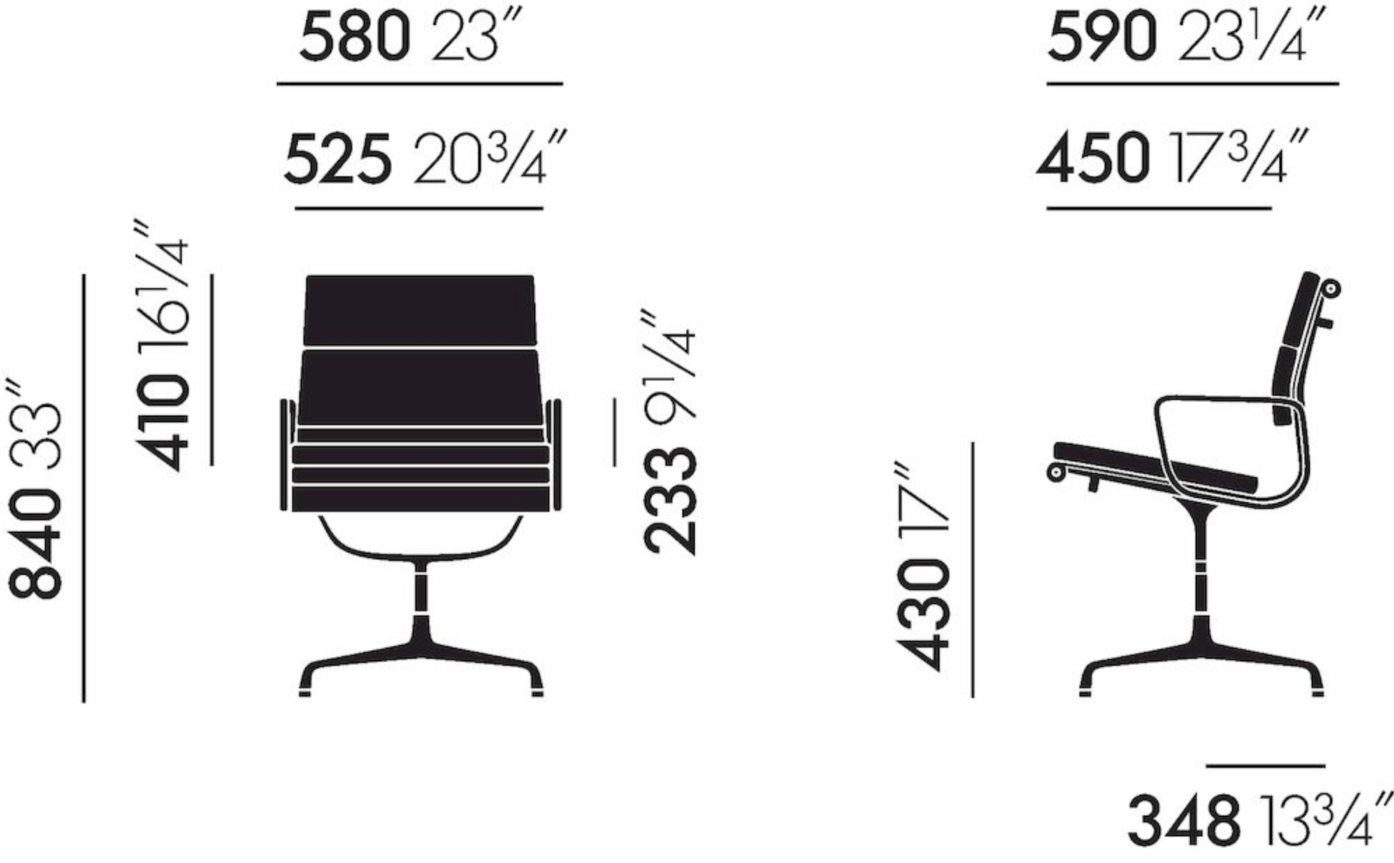 Soft Pad Chair EA 207EA 207, Soft Pad Group