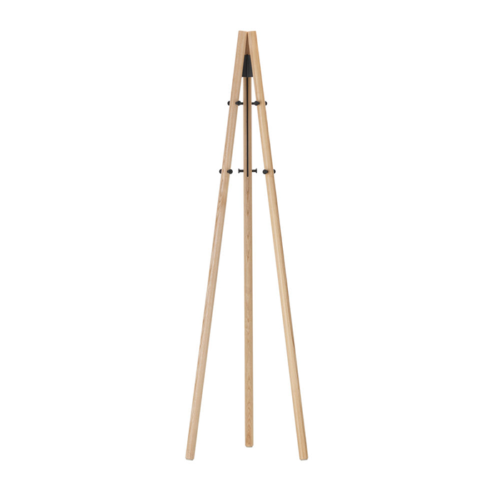 Kiila Coat StandArtek, Kiila Coat Stand, essen, naturel/zwart