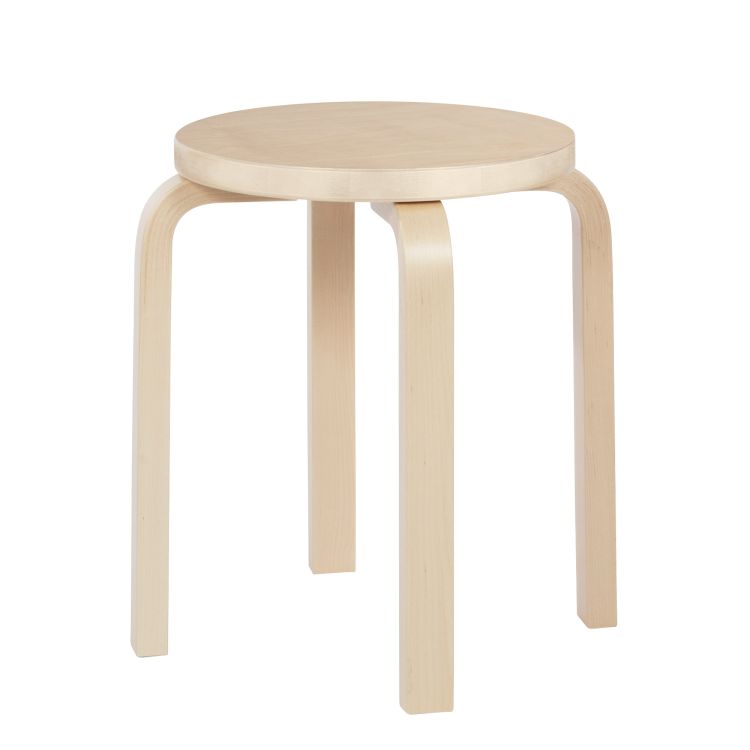 Stool E60 - ongemonteerdArtek - E60 Stool E60 berken ongemonteerd
