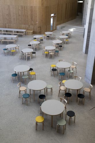 Stool E60 - ongemonteerdArtek - E60 Stool E60 berken ongemonteerd