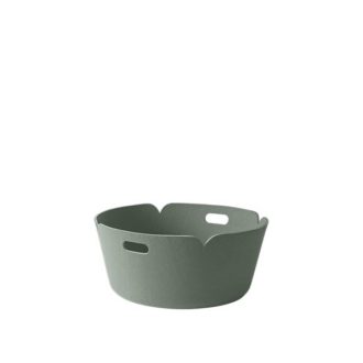 Muuto Restore Round BasketRestore round basket - vaalgroen