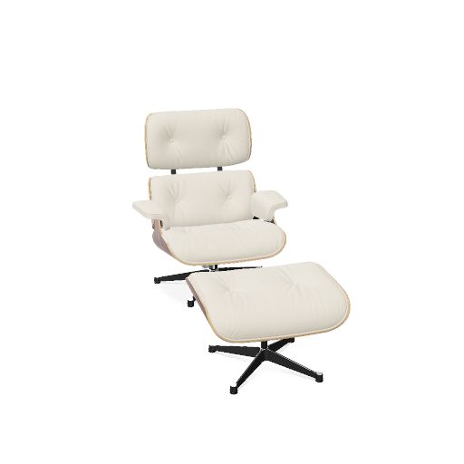 LCH Lounge C.&Ottoman Santos palissander