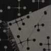 Eames Wool Blanketeames wool blanket, dot pattern zwart