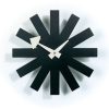Asterisk ClockAsterisk Clock - zwart