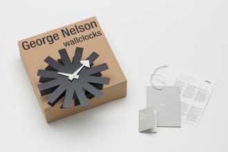 Asterisk ClockAsterisk Clock - zwart