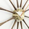 Spindle ClockSpindle Clock - walnoten/aluminium