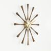 Spindle ClockSpindle Clock - walnoten/aluminium