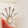 Spindle ClockSpindle Clock - walnoten/aluminium