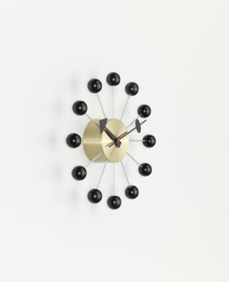 Ball ClockBall Clock - zwart/messing